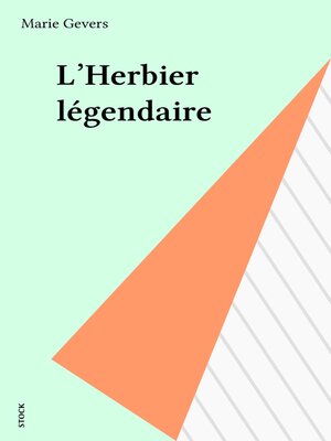 cover image of L'Herbier légendaire